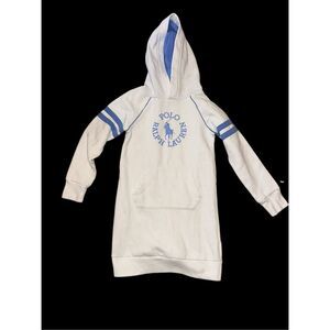 Beautiful Polo Ralph Lauren Big Girls Long-Sleeve Big Pony Fleece Hoodie dress s